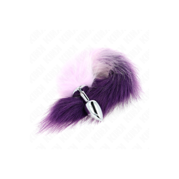 KINK - ANAL PLUG GRÖSSE S 7 X 3 CM MIT KUNSTSTOFFSCHWANZ 40 CM LILA -…