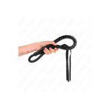 KINK - LANGE PEITSCHE MIT PERLEN 110 CM - KINK IMPACT & TOUCH - BDSM-…