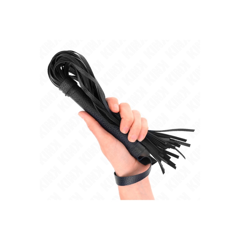 KINK - DUNKELBLAUE SCHWARZE PEITSCHE 43,5 CM - KINK IMPACT & TOUCH -…