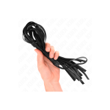 KINK - SIMPLE BLACK WHIP 45 CM - KINK IMPACT & TOUCH - BDSM whips