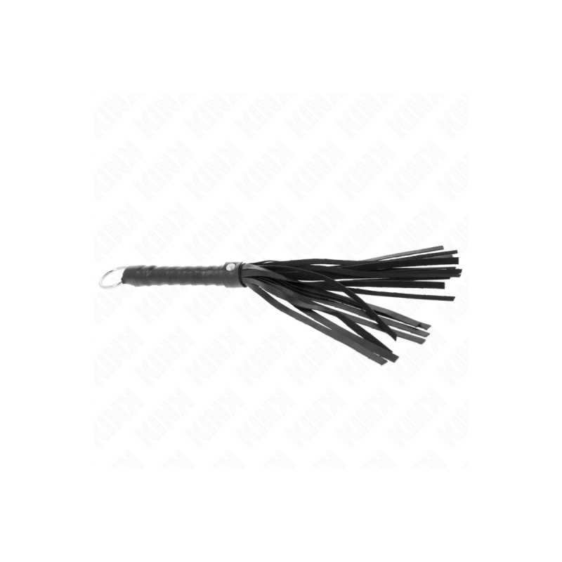KINK - SIMPLE MINI BLACK WHIP 28 CM - KINK IMPACT & TOUCH - BDSM whips