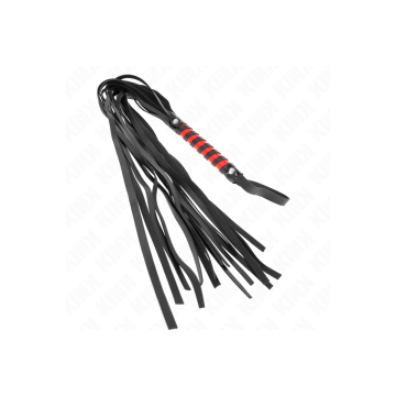KINK - LONG STRIPED WHIP 70 CM - KINK IMPACT & TOUCH - BDSM whips