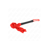 KINK - FOUET CORDE ROJO 56 CM - KINK IMPACT & TOUCH - Fouets BDSM