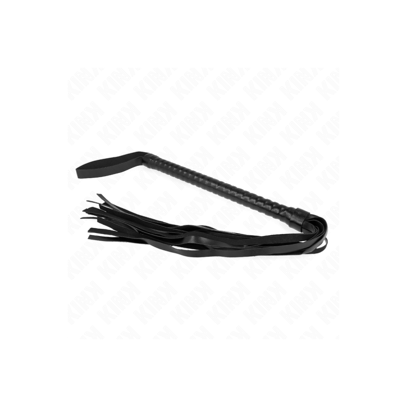 KINK - LONG HANDLE WHIP 60 CM - KINK IMPACT & TOUCH - BDSM whips