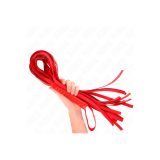 KINK - ROTE PEITSCHE MIT KURZEM GRIFF UND LANGEM SCHWANZ 70 CM - KINK…