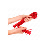 KINK - RED SOFT PVC WHIP 70 CM - KINK IMPACT & TOUCH - BDSM whips