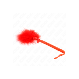 KINK - NYLON ROPE WAND WITH TICKLE FEATHERS AND RED BOW 25 CM - KINK…