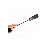 KINK - PLUMES CHACOUILLÉES AVEC NOEUD DE RUBAN ROSE 49 CM - KINK IMPA…
