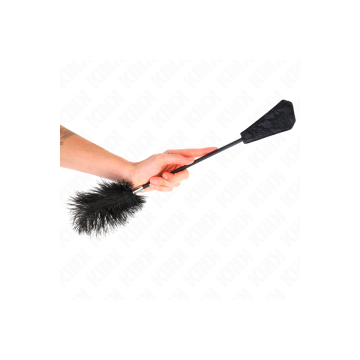 KINK - STRAUSSENFEDERN ZUM KITZELN MIT SPITZENPALETTE 56 CM - KINK IM…