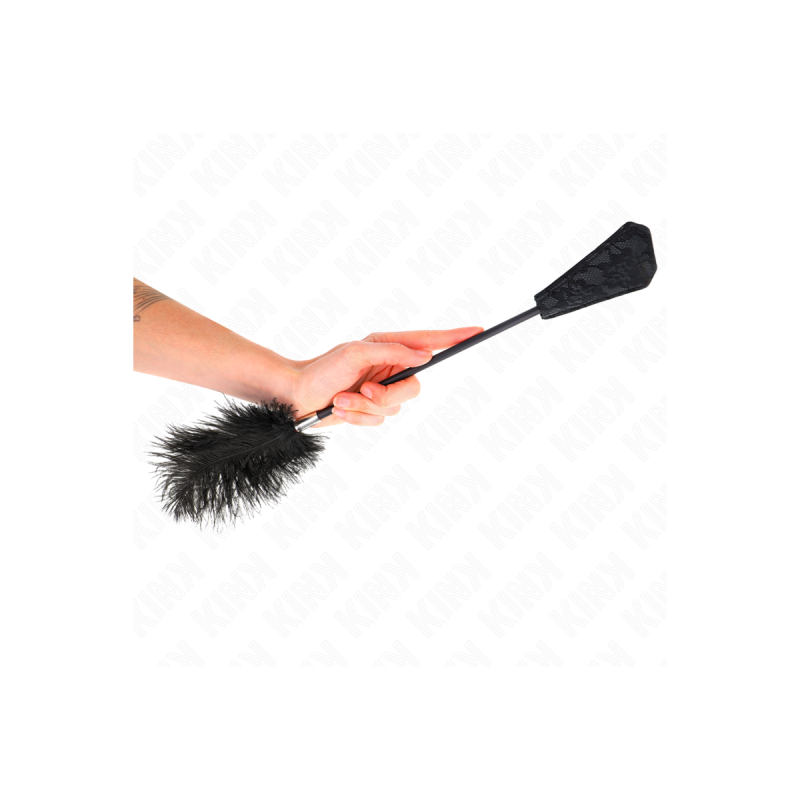 KINK - OSTRICH FEATHERS FOR TICKLE WITH LACE PALLET 56 CM - KINK IMPA…