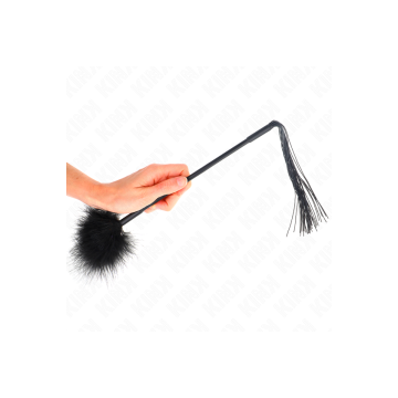 KINK - FRUSTA IN SILICONE CON PIUME PER SOLLETICO 47 CM - KINK IMPACT…