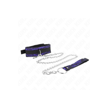 KINK - SHORT VELVET LACE NECKLACE WITH BELT 105 CM WITH NYLON TRIM 44…