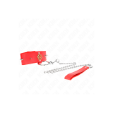 KINK - COLLANA DI DIAMANTI ROSSI CON CINTURA 65 CM REGOLABILE 35-51 C…