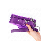 KINK - COLLIER AVEC LAISSE 65 CM AVEC RESTRICTIONS VIOLET 36-42 CM X…