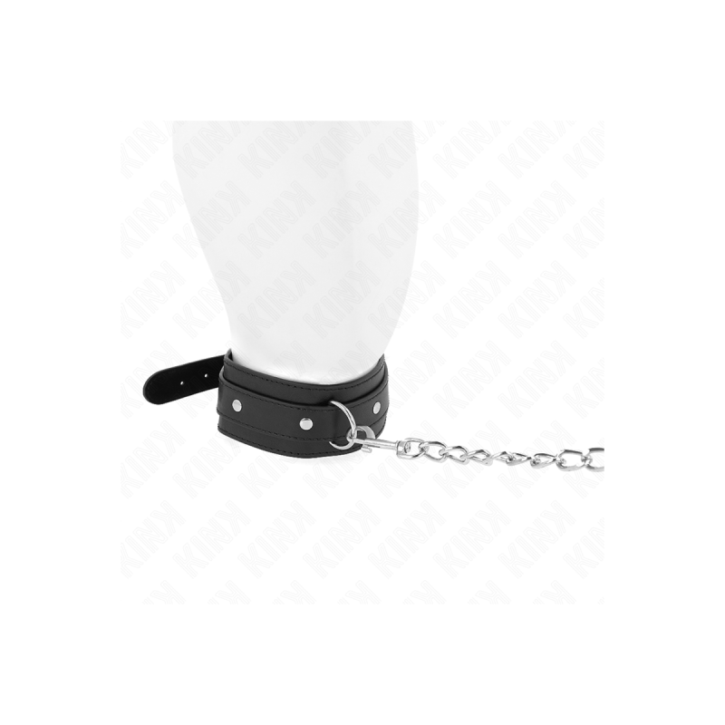 KINK - NECKLACE WITH LEASH 65 CM 1 RING ADJUSTABLE 38-49 CM X 5 CM -…