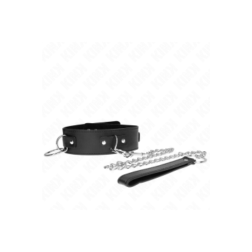 KINK - NECKLACE WITH LEASH 65 CM 3 RING MODEL 2 ADJUSTABLE 36-43 CM X…
