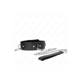 KINK - COLLIER AVEC LAISSE 65 CM 3 ANNEAUX MODÈLE 2 RÉGLABLE 36-43 CM…