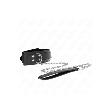 KINK - NECKLACE WITH STRAP 65 CM SILVER BUCKLES ADJUSTABLE 33-46 CM X…