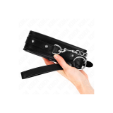 KINK - COLLANA CON CINTURINO CON FIBBIA LUCIDA 65 CM 48.5 CM X 5.3 CM…