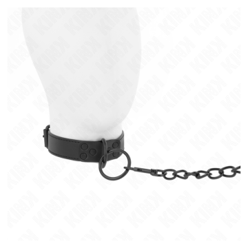 KINK - COLLAR CON CORREA 65 CM OSCURO AJUSTABLE 37-54 CM X 3 CM