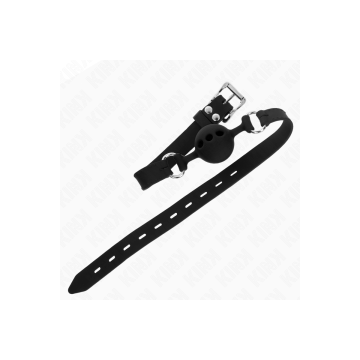 KINK - BAVAGLIO IN SILICONE INTERO 55 x 2 CM CON SFERA DA 4 CM MISURA…