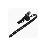 KINK - BÂILLON ENTIÈREMENT SILICONE 55 x 2 CM AVEC BOULE DE 4 CM TAIL…