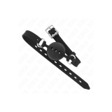 KINK - FULL SILICONE GAG 55 x 2 CM WITH 4.5 CM BALL SIZE M BLACK ADJU…