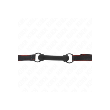 KINK - KNOCHENGAG MIT KUNSTLEDERGURT SCHWARZ VERSTELLBAR 41-57 CM - K…