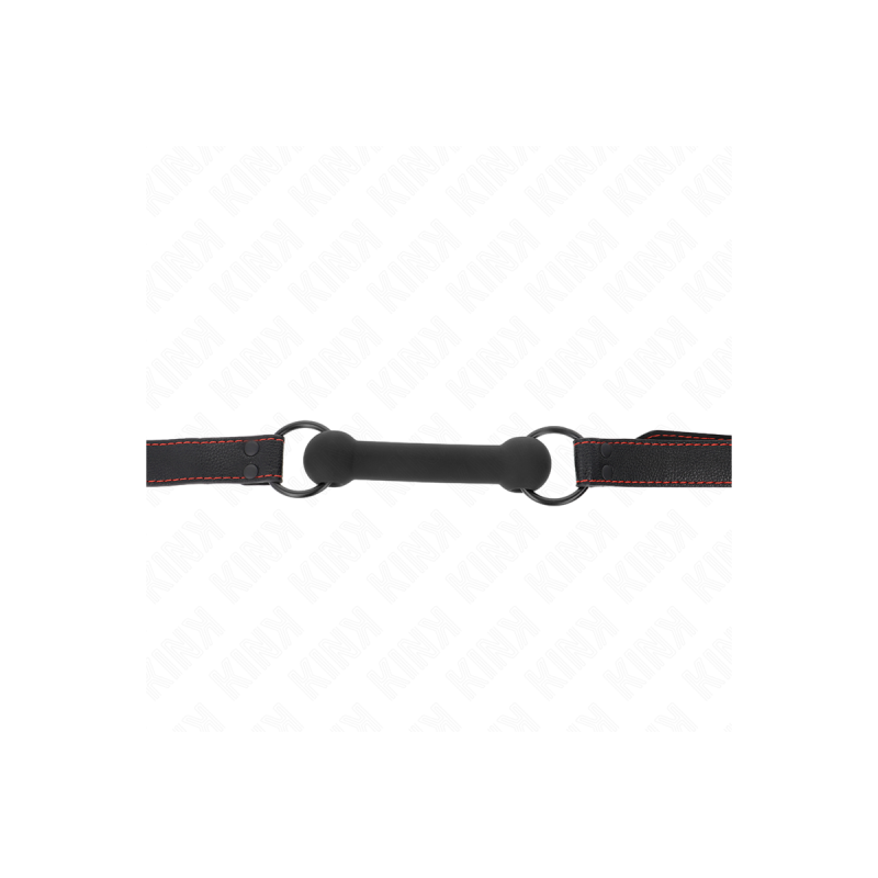 KINK - KNOCHENGAG MIT KUNSTLEDERGURT SCHWARZ VERSTELLBAR 41-57 CM - K…