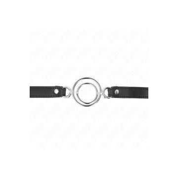 KINK - KNEBEL MIT MEHREREN O-RINGEN 5 CM SCHWARZ 63 X 2,5 CM - KINK C…