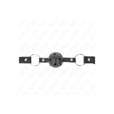 KINK - HOLLOW HARD BLACK BALL 4.5 CM GAG MODEL 1 63.5 X 2 CM - KINK C…