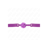 KINK - PURPLE BREATHABLE BALL 4.5 CMGAG 65 x 2.5 CM - KINK COLLAR & G…