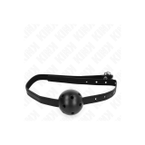 KINK - SIMPLICITY BLACK BREATHABLE BALL 4.5 CM GAG 62 x 1.5 CM - KINK…