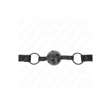 KINK - RAUTENMUSTER-BALL 4,5 CM GAG MODELL 3 64,5 CM VERSTELLBAR 42-6…
