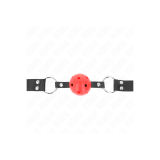 KINK - BALLE RESPIRANTE 4 CM BAG AVEC DOUBLE RIVET ROUGE 62,5 x 2,5 C…