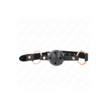 KINK - PALLA PREMIUM IN TPE 4 CM GAG 60 x 2 CM - KINK COLLAR & GAG -…