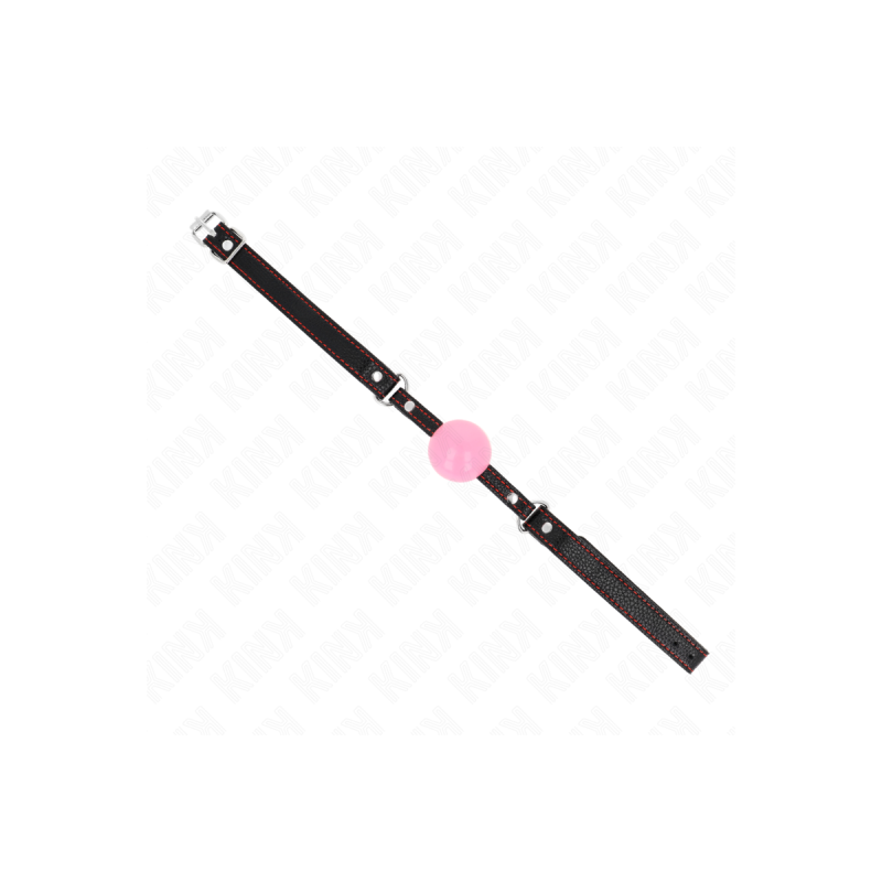 KINK - PALLA ORO ROSA 4 CM GAG 60 x 2 CM - KINK COLLAR & GAG - Mascel…