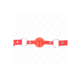 KINK - TPE-BALL 4 CM KNEBEL MIT ROJO-SCHLOSS 60 x 2 CM - KINK COLLAR…