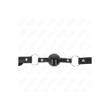 KINK - PALLA IN TPE NERA 4 CM GAG 60 x 2 CM - KINK COLLAR & GAG - Mas…