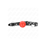 KINK - BALLE TPE ROUGE 4 CM BAG 60 x 2 CM - KINK COLLAR & GAG - Mâcho…