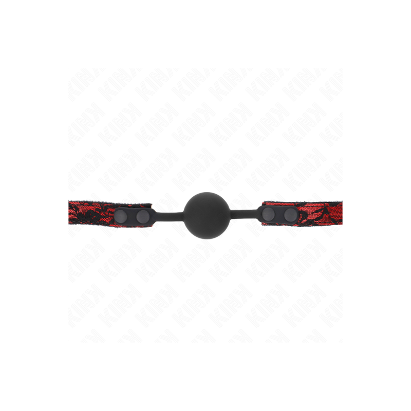 KINK - BOULE SILICONE SCANDALE 4 CM GAG MODÈLE 1 65 x 2 CM - KINK COL…