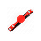 KINK - BOULE EN SILICONE 4 CM GAG MODÈLE 2 60 x 2 CM - KINK COLLAR &…