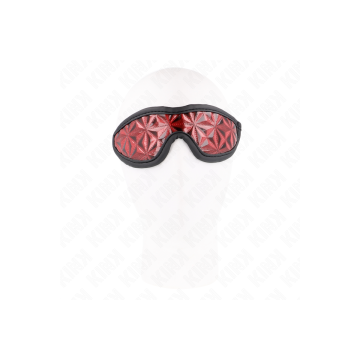 KINK - RED DIAMOND PATTERN HEADBAND 20.5 x 6 CM - KINK MASKED ALLURE…