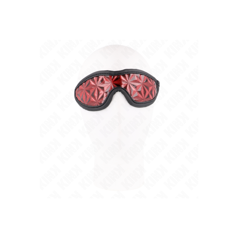 KINK - SERRE-TÊTE MOTIF DIAMANTS ROUGE 20,5 x 6 CM - KINK MASKED ALLU…