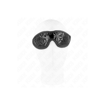 KINK - SERRE-TÊTE MOTIF DIAMANT NOIR 20,5 x 6 CM - KINK MASKED ALLURE…