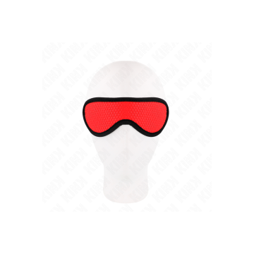KINK - BANDAGE TEXTURÉ À ÉCAILLES AVEC BORD RECOUVERT ROUGE 20 x 7 CM…