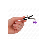 KINK - PINCE À METON DOUBLE CLOCHE VIOLET 6 CM - KINK NIPPLE GRIP - P…