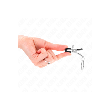 KINK - O-RING NIPPELKLEMME 6 CM - KINK NIPPLE GRIP - Sadomasochismus-…