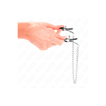 KINK - PINCES À TÉLÉMONS À CHAÎNE FINE 30 CM - KINK NIPPLE GRIP - Pin…
