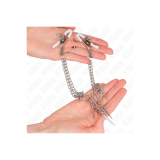 KINK - NIPPELKLEMMEN MIT SPIKES KETTEN 30 CM - KINK NIPPLE GRIP - Sad…